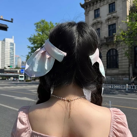 Korean Wide Brim Foldable Sun Visor - Picture 3 of 4